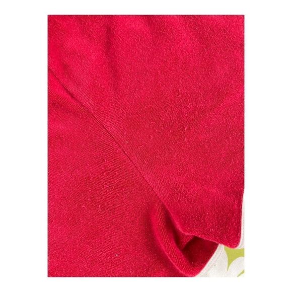 Vintage Gymboree Terrycloth Shorts Red White 2002 Retro Y2K Sz 8 Youth 70s Style - Picture 6 of 7